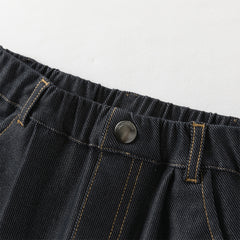 Dave&Bella Boys Autumn Casual Denim Blue Jeans Pants