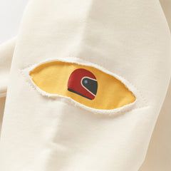 Dave&Bella Toddler Girls/Boys Cotton Beige Casual Sweatshirts