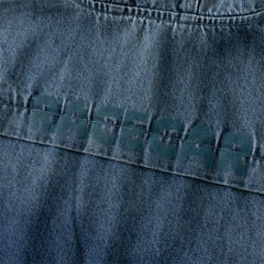 Dave&Bella Boys Autumn Denim Blue Cool Long Sleeve Hooded Jacket Coat