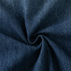 Dave&Bella Boys Autumn Denim Blue Cool Long Sleeve Hooded Jacket Coat