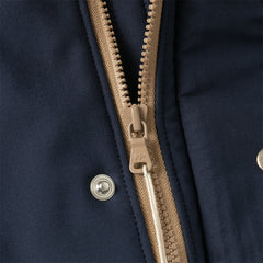 Dave&Bella Toddler Boys Autumn Navy Blue Outwear Padded Jackets