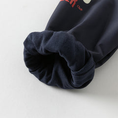 Dave&Bella Boys Autumn Navy Blue Windproof Outdoor Sport Jacket Coat