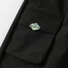 Dave&Bella Boys Autumn Black Casual Drawstring Joggers Pants