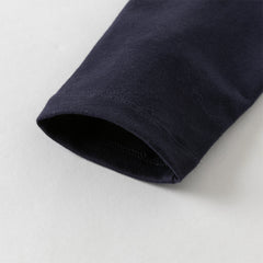 Dave&Bella Boys Toddler Cotton Beige Classical T-shirt Tops