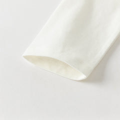 Dave&Bella Boys Autumn Fashion Cotton Beige Print T-shirt Top