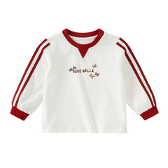 Dave&Bella Boys Autumn Cotton Beige Sports T-Shirts Top