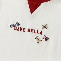 Dave&Bella Boys Autumn Cotton Beige Sports T-Shirts Top