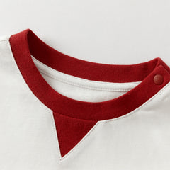 Dave&Bella Boys Autumn Cotton Beige Sports T-Shirts Top