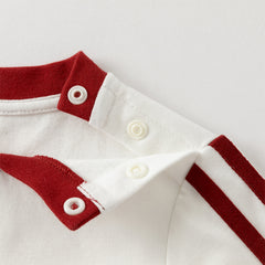 Dave&Bella Boys Autumn Cotton Beige Sports T-Shirts Top