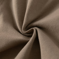 Dave&Bella Boys Autumn Cotton Brown Print T-shirt Top Pant Outfit Sets