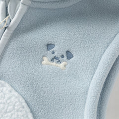 Dave&Bella Girls/Boys Autumn Cute Antistatic Sleeveless Hooded Vests Tops