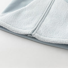 Dave&Bella Girls/Boys Autumn Cute Antistatic Sleeveless Hooded Vests Tops