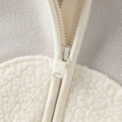 Dave&Bella Girls/Boys Autumn Cute Antistatic Sleeveless Hooded Vests Tops