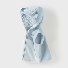 Dave&Bella Girls/Boys Autumn Cute Antistatic Sleeveless Hooded Vests Tops