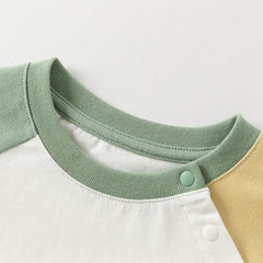 Dave&Bella Boys Autumn Cotton Casual Cartoon Print Long Sleeve T-shirt