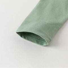 Dave&Bella Boys Autumn Cotton Casual Cartoon Print Long Sleeve T-shirt