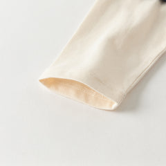 Dave&Bella Toddler Boys Autumn Cotton Navy Blue Leisure T-shirts Tops