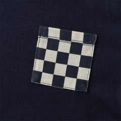 Dave&Bella Toddler Boys Autumn Cotton Navy Blue Leisure T-shirts Tops