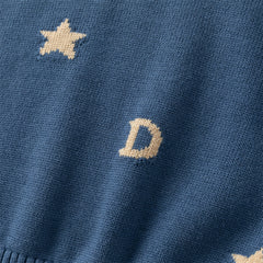 Dave&Bella Boys Autumn Casual Cotton Dark Blue Sleeveless Vest Top