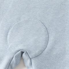 Dave&Bella Baby Boys Autumn Soft Indoor Cotton Blue One-Pieces Rompers