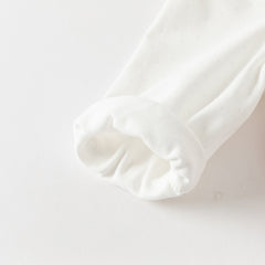 Dave&Bella Baby Girls Autumn Cotton Pink Bodysuits Romper Crawling Suit