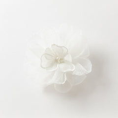 Dave&Bella Toddler Girls Autumn Beige Organza Mesh Princess Wide-skirted Dress