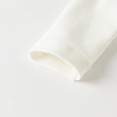 Dave&Bella Toddler Girls Autumn Beige Organza Mesh Princess Wide-skirted Dress