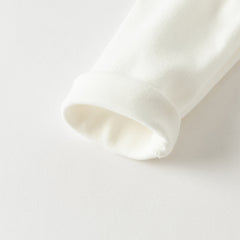 Dave&Bella Toddler Girls Autumn Beige Organza Mesh Princess Wide-skirted Dress