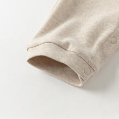 Dave&Bella Baby Boys Autumn Khaki Indoor Romper