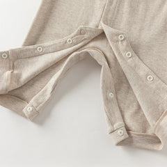 Dave&Bella Baby Boys Autumn Khaki Indoor Romper