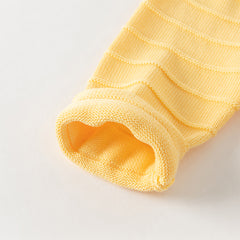 Dave&Bella Toddler Girls Autumn Vivid Yellow Cotton Cardigans Coats