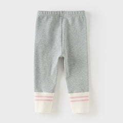 Dave&Bella Toddler Girls Autumn Cute Grey Leggings Pants