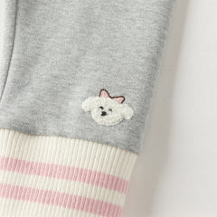 Dave&Bella Toddler Girls Autumn Cute Grey Leggings Pants