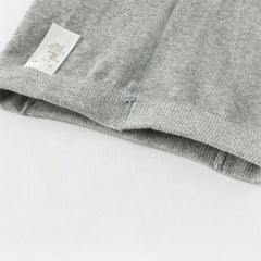 Dave&Bella Girls Autumn Beige/Grey Cherry Print Footed Tights Leggings