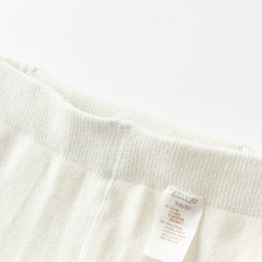 Dave&Bella Girls Autumn Beige/Grey Cherry Print Footed Tights Leggings