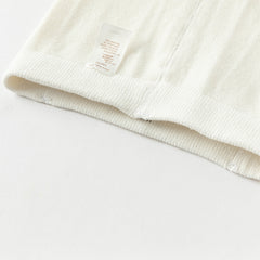 Dave&Bella Girls Autumn Beige/Grey Cherry Print Footed Tights Leggings