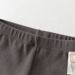 Dave&Bella Girls Autumn Casual Grey&Grey Purple Leggings Pants