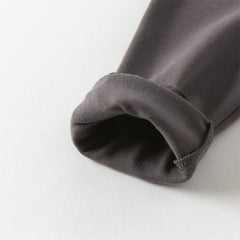 Dave&Bella Girls Autumn Casual Grey&Grey Purple Leggings Pants