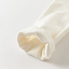 Dave&Bella Toddler Girls Autumn Sweet Cotton White Shirt Top