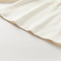 Dave&Bella Toddler Girls Autumn Sweet Cotton White Shirt Top