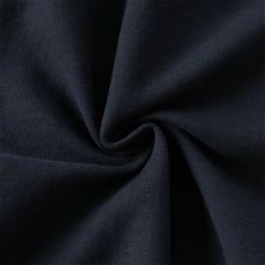 Dave&Bella Toddler Girls Autumn Navy Blue Cotton Drawstring Sports Loose Sweatpants