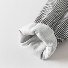 Dave&Bella Girls Autumn Cotton Sweet Grey Plaid A-line Princess Dress(wallet bag)