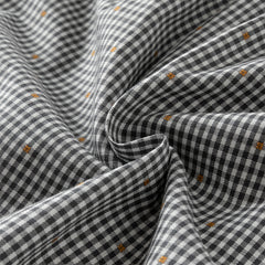 Dave&Bella Girls Autumn Cotton Sweet Grey Plaid A-line Princess Dress(wallet bag)