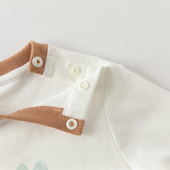 Dave&Bella Boys Toddler Long-Sleeve Cotton Casual Striped T-shirt Tops