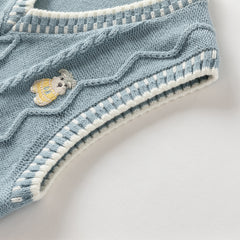 Dave&Bella Toddler Boys Autumn Purple/Blue Vests Tops