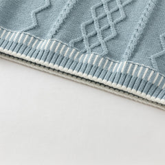 Dave&Bella Toddler Boys Autumn Purple/Blue Vests Tops