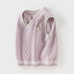 Dave&Bella Toddler Boys Autumn Purple/Blue Vests Tops