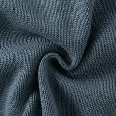 Dave&Bella Toddler Boys Autumn Grey Blue Cotton V-collar Vests Tops