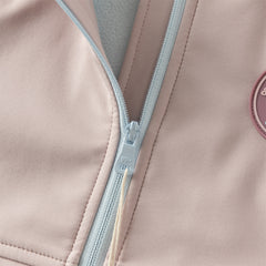 Dave&Bella Kids Girls/Boys Autumn Sea Blue/Purple Pink Outdoor Hooded Fleece Coat