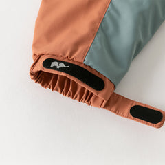 Dave&Bella Girls/Boys Autumn Outdoor Warm Hooded Fleece Jacket Top